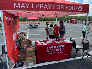 Prayer Station Tent at Pathway Church