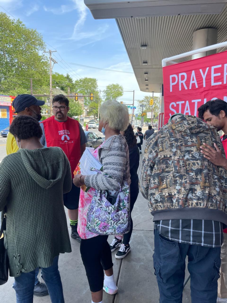 Prayer Stations in Philly... Prayer Changes Things!
